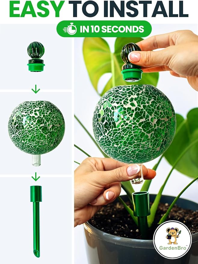 16 Oz Plant Watering Globes for Indoor Plants - Image 4