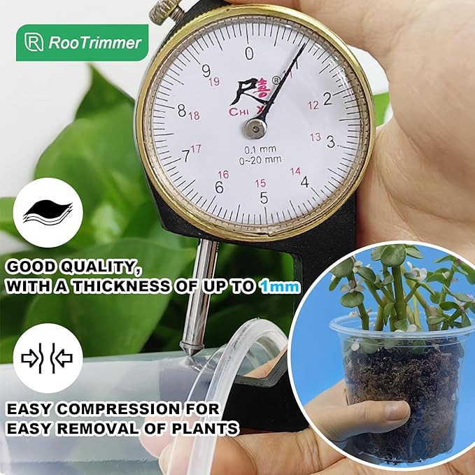 4" Clear Seeding Pots 50-Pack Round - Image 4