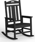 Ciokea Oversized Outdoor Rocking Chair, 380lbs Heavy-Duty Large Patio Rocker by CIOKEA