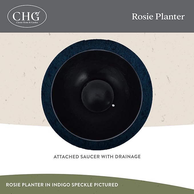 Classic Home and Garden Rosie Modern Planter w/Drainage - Image 3