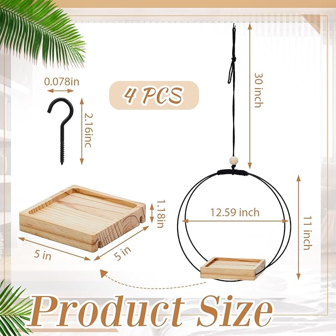 Geelin 4 Pack Plant Hanger - Image 2