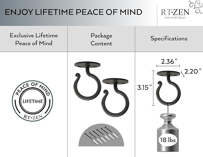 RTZEN Plant Hangers Indoor or Outdoor - Image 3