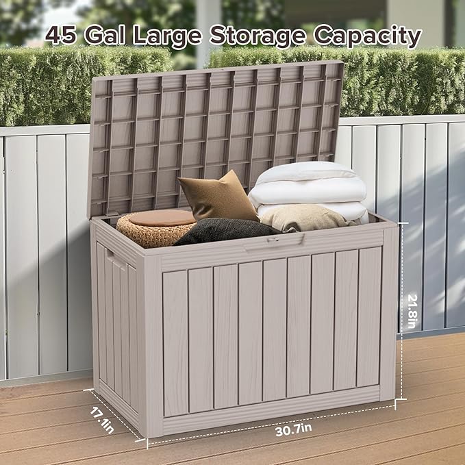 ROJIK Outdoor Storage Housing Deck Box - Image 4
