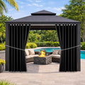 Waterproof Outdoor Curtain W105 x L84 by DivaenCamino