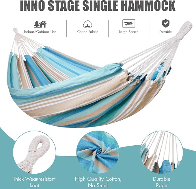 Brazilian Hammock with Tree Straps - Image 5