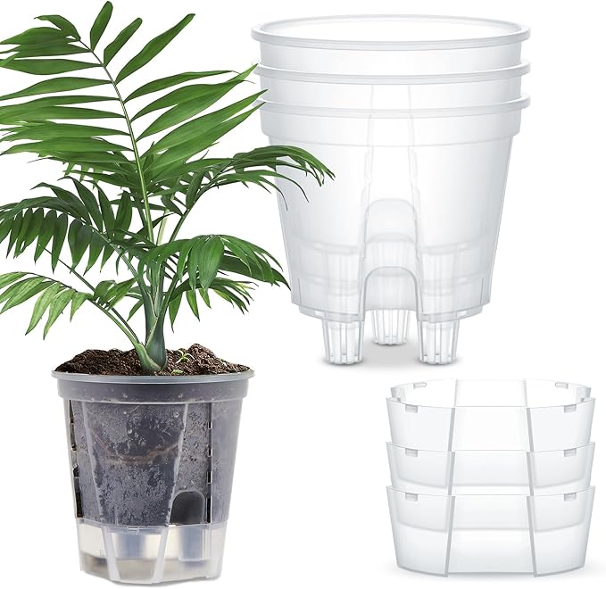Self Watering Pots for Indoor Plants by Wonderjune