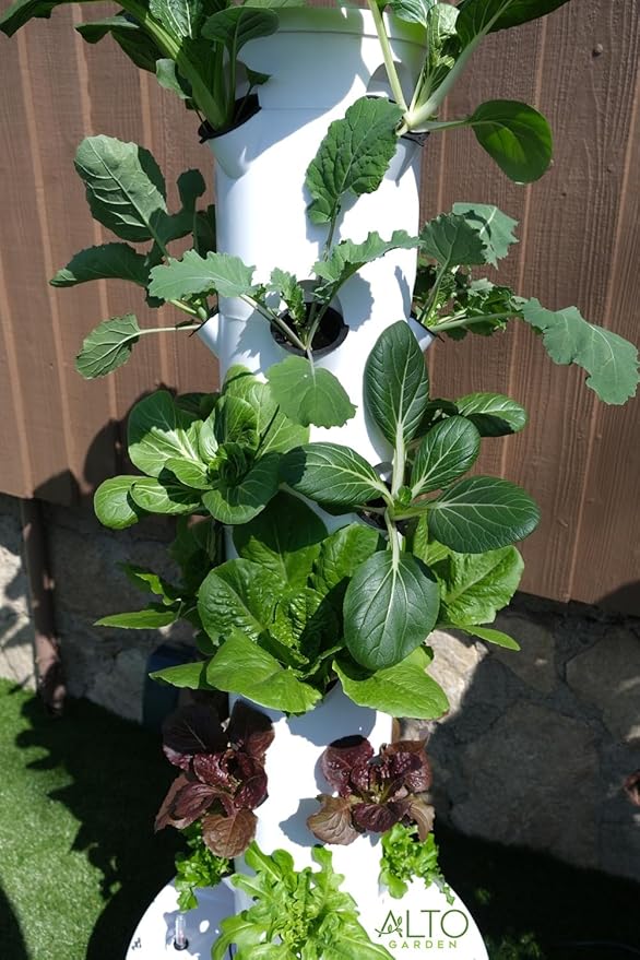 GX Hydroponic Tower | Vertical Planter Tower | Hydroponics Growing System Kit | - Image 2