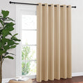 NICETOWN Sliding Door Blinds Window Treatment, Privacy Thermal Drapes by NICETOWN