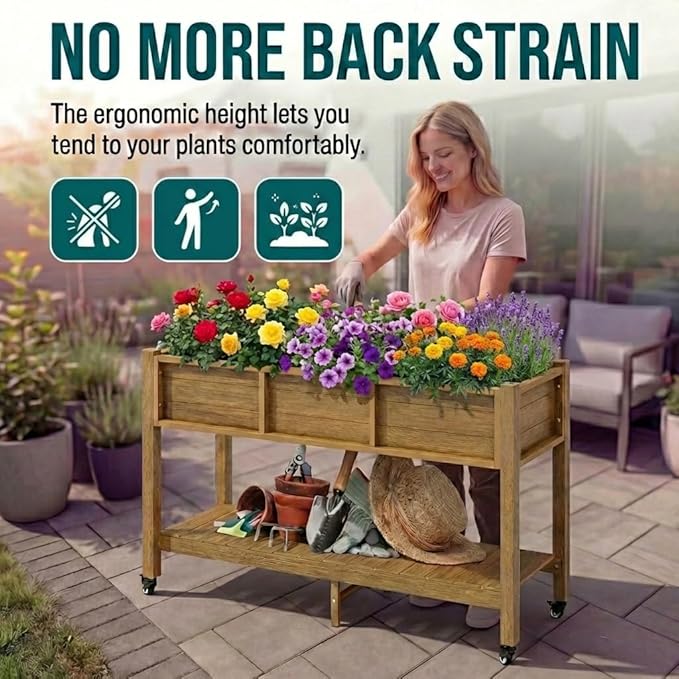 YITAHOME Raised Garden Bed HDPE - Image 6