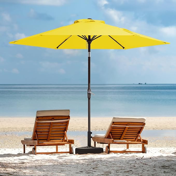 JEAREY 7.5FT Patio Umbrella Market Table Umbrella - Image 6