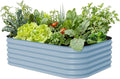 Vego garden Aluzinc Raised Garden Bed Kits, Sky Blue by VegoGarden