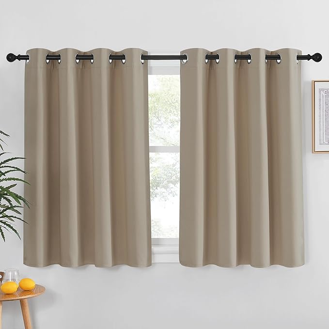 NICETOWN Taupe Blackout Curtain by NICETOWN