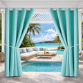 Waterproof Outdoor Curtain W52 x L63 by DivaenCamino