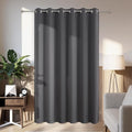 Joydeco Blackout Patio Sliding Door Curtains 90 Inches Long, Grommet Privacy by JOYDECO