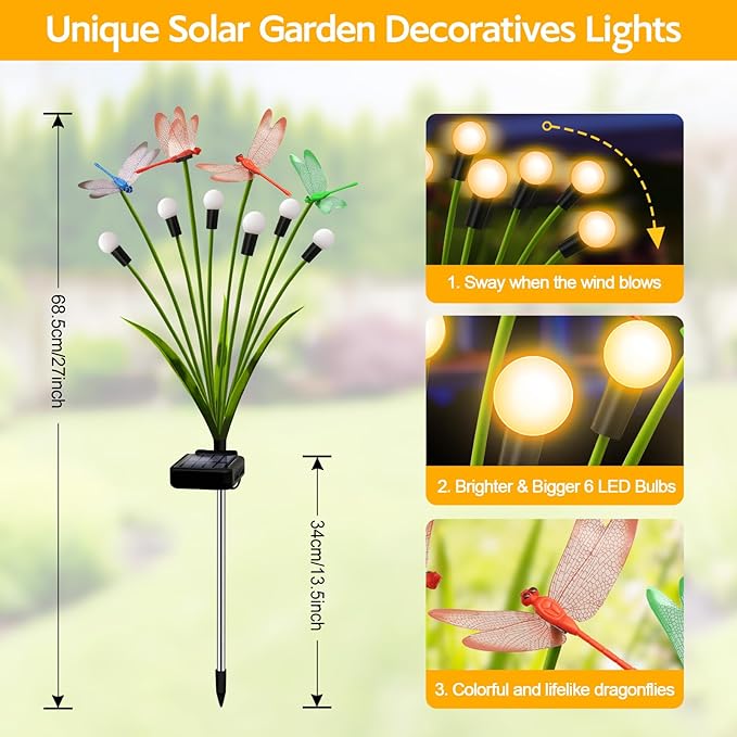 Solar Garden Lights Outdoor - Image 2