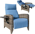 Outdoor Recliner Chairs Set of 2, Reclining Patio Chairs by zzw