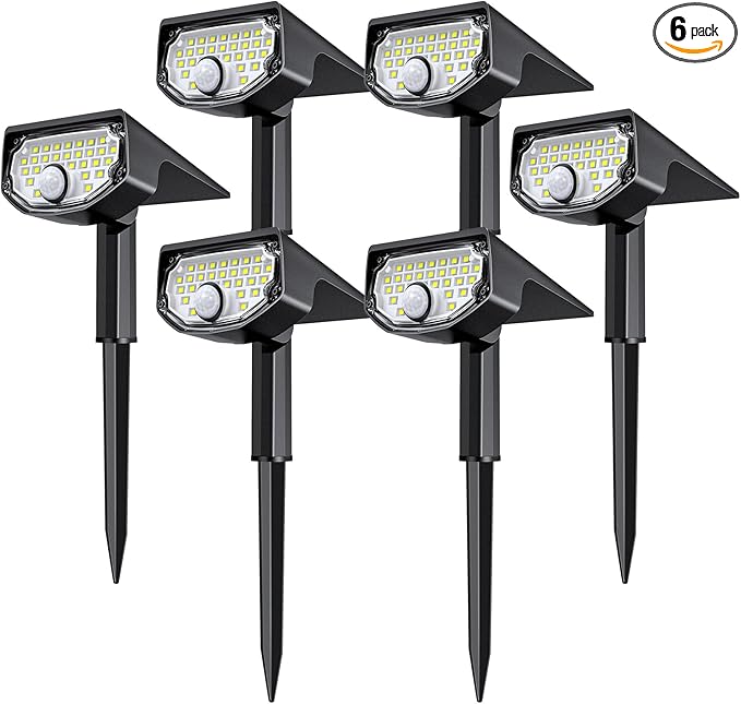 AloftSun Solar Motion Sensor Outdoor Lights, Waterproof Motion Sensor Spot by AloftSun