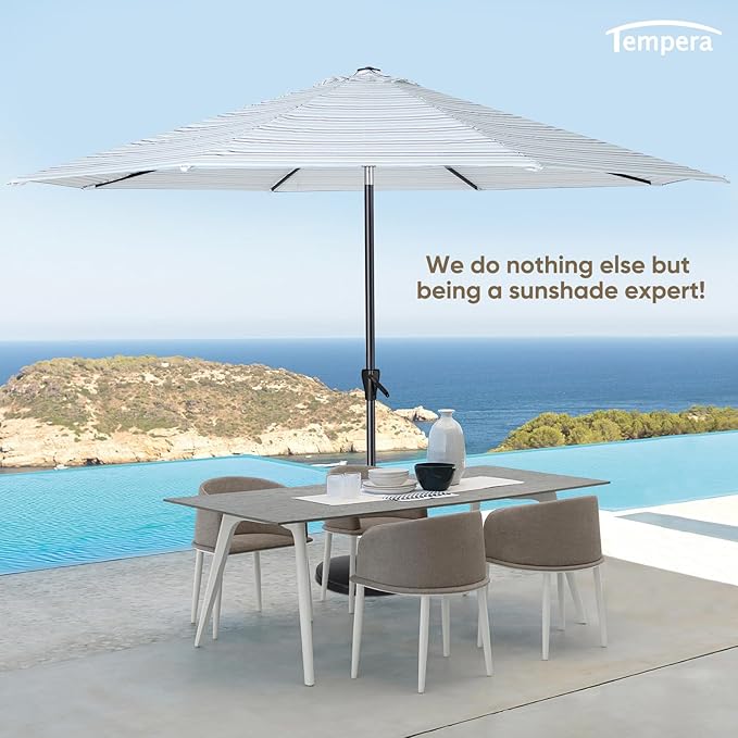 Tempera Patio Market Outdoor Table Umbrella - Image 7