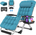 Suteck Oversized Zero Gravity Chair, 33In XXL Outdoor Recliner Chair by Suteck
