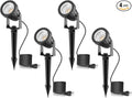 L LOHAS LED 12W Dusk to Dawn Outdoor Lighting, Auto On/Off 3000K Landscape by LLOHASLED
