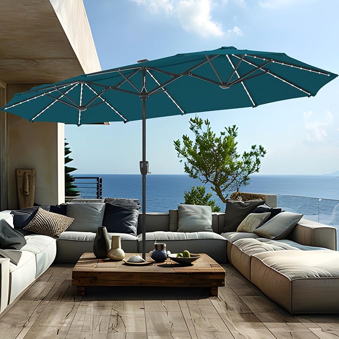 PHI VILLA 13ft Patio Umbrella by PHIVILLAThepioneerofcomfortablehouseholdsupplies