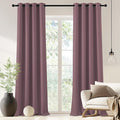 NICETOWN Blackout Drapery Curtain Panel 90 inches Long by NICETOWN