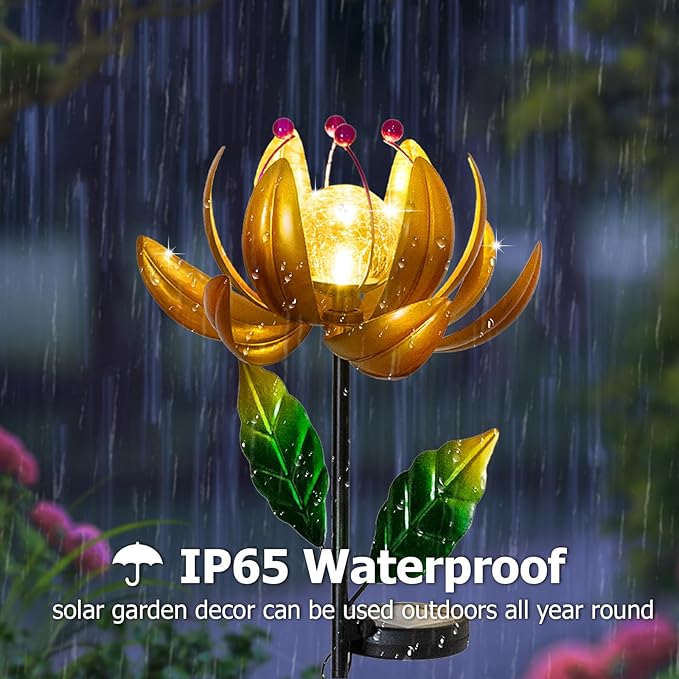 Solar Lights Wind Spinners for Yard and Garden - Image 3
