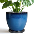 8 Inch Planter - Ceramic Plant Pot by EPFamily