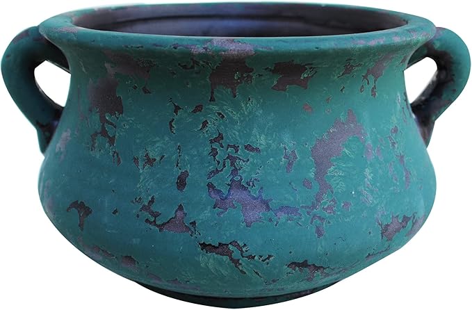 Egyptian Era Designed Earthen Ware Terra-Cotta Vessel/Planter by Goodman+and+Wife