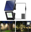 Solar Lights Outdoor Bright Solar Flood Lights 4400mAh 5500K Dusk to Dawn Led by Lightonight
