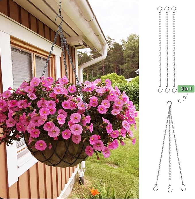 Chain for Hanging Plants, Adjustable Hanging Chain - Image 9