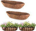 2 Pack Trough Coco Liner Fiber Replacement by EROCK