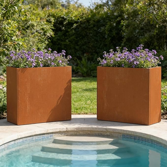 Corten Steel Planters - Image 2