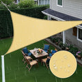 Artpuch Waterproof Sun Shade Sail, UV Resistant Rain Canopy, Curved Edges Shade by Artpuch