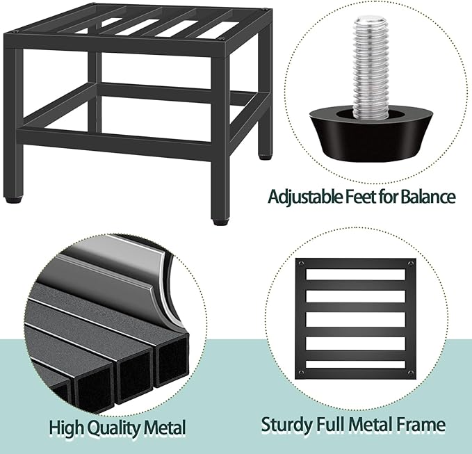 Plant Stand Indoor Outdoor, Single Plant Stands Metal Pedestal Stand - Image 3