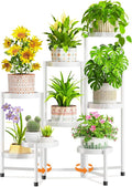 LASZOLA 8 Tiered Folding Tall Plant Stand Indoor by LASZOLA