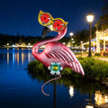 Solar Flamingo Yard Stakes 39.7" by YHSOLAR