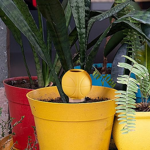 4 Pack Terracotta Watering Spikes, Vacation Self-Watering Planters Devices - Image 6