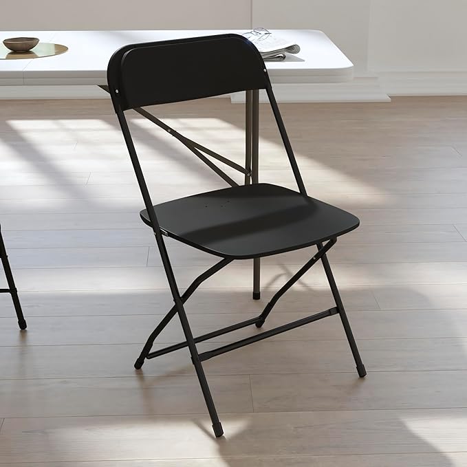 Flash Furniture Hercules Series Big & Tall Stackable Plastic Folding Chairs - Image 13