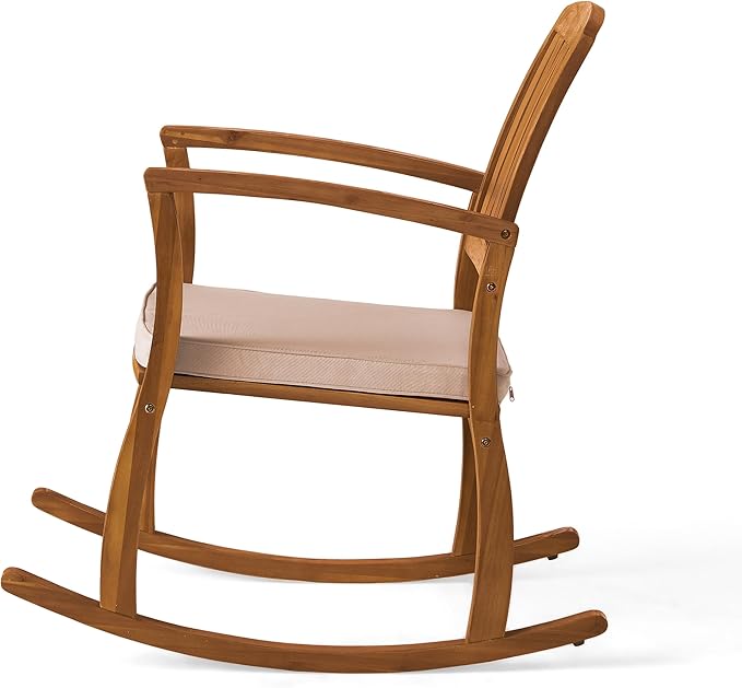 Christopher Knight Home Selma Acacia Rocking Chairs - Image 8