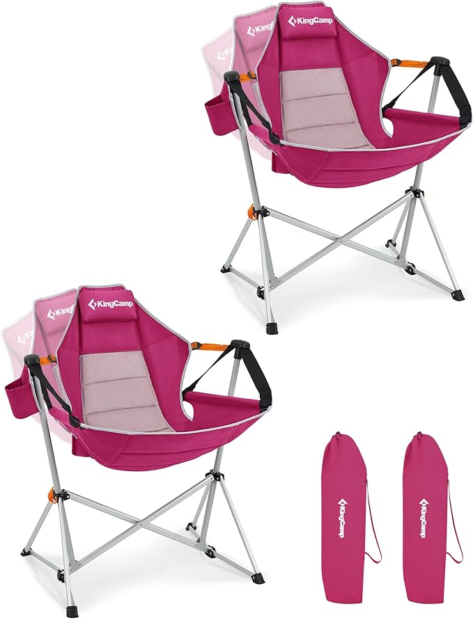 KingCamp Hammock Camping Chair, Swinging Portable Folding Camp Chairs by KingCamp