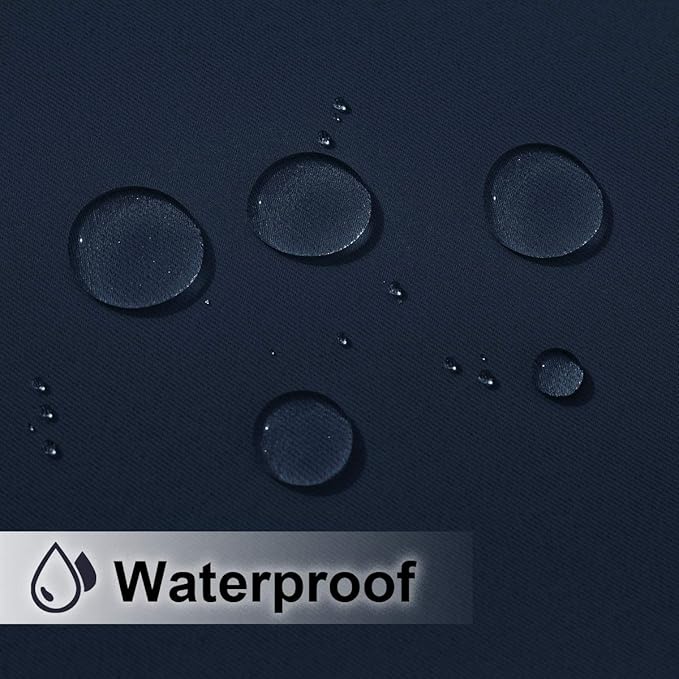 NICETOWN Outdoor Patio Curtain Waterproof, Sun Blocking Weatherproof Porch - Image 3
