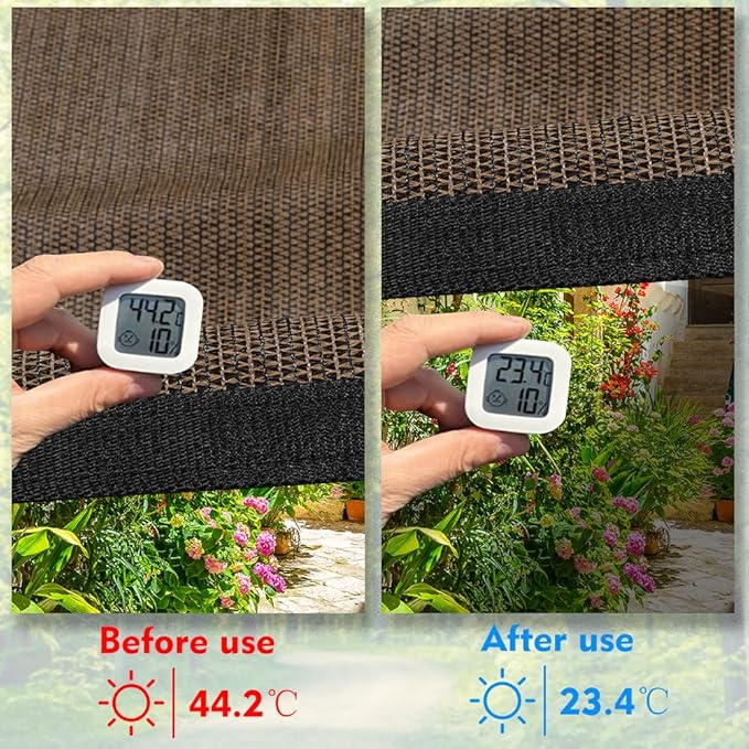 90% Shade Cloth Sun Shade Fabric Privacy Screen Shade Cover - Image 4