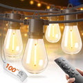 addlon 100FT LED Outdoor String Lights by addlon