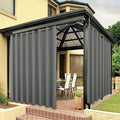 BONZER Waterproof Indoor/Outdoor Curtains by Bonzer