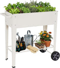 Elevated 32" Tall Raised Garden Bed by BIRDSINYARD