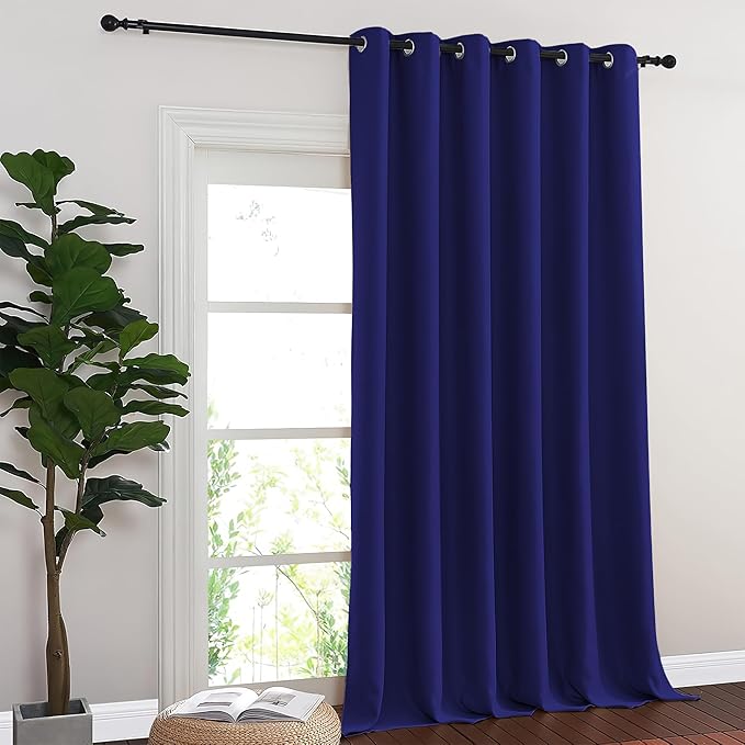 NICETOWN Navy Blue Blackout Curtains - Image 8