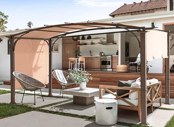 Universal Doubleton Steel Pergola Replacement Cover - Image 7