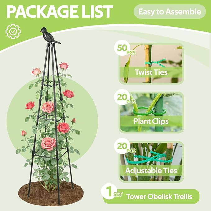 Garden Trellis for Climbing Plants Outdoor - Image 7