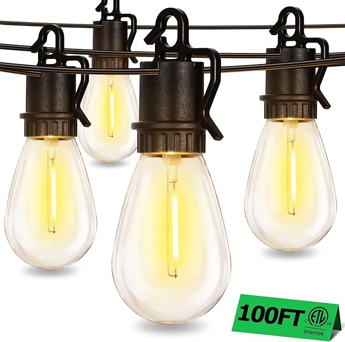 100FT Outdoor String Lights - Image 8
